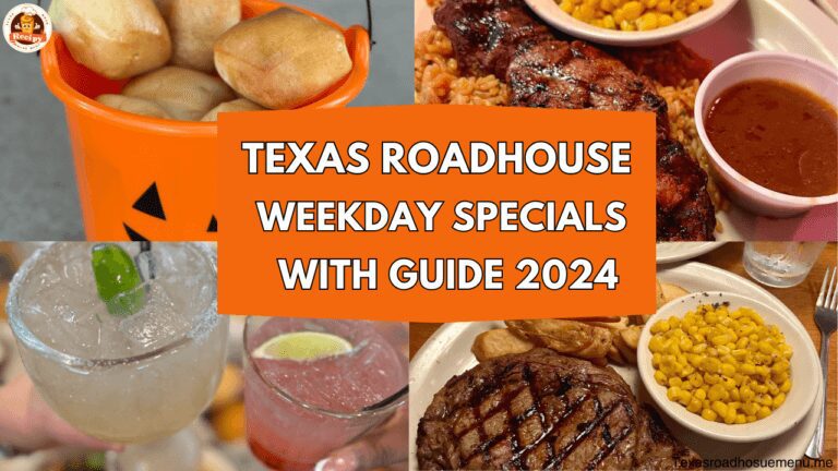 Texas Roadhouse weekday specials with discounted steaks, sides, and family meals.