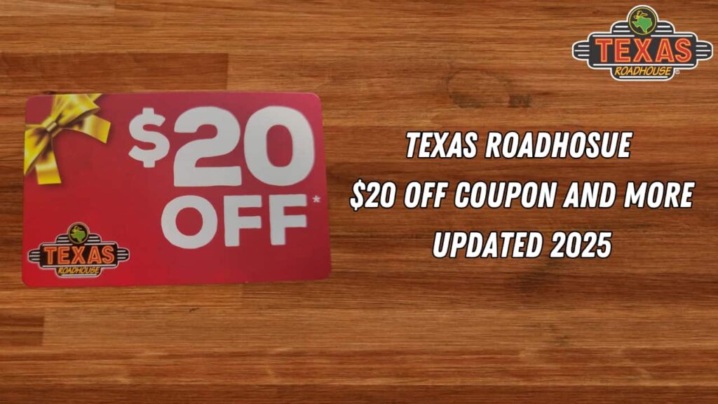 Texas Roadhouse Coupon Codes 2025