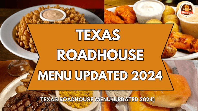 Complete Texas Roadhouse Menu with Prices for 2024