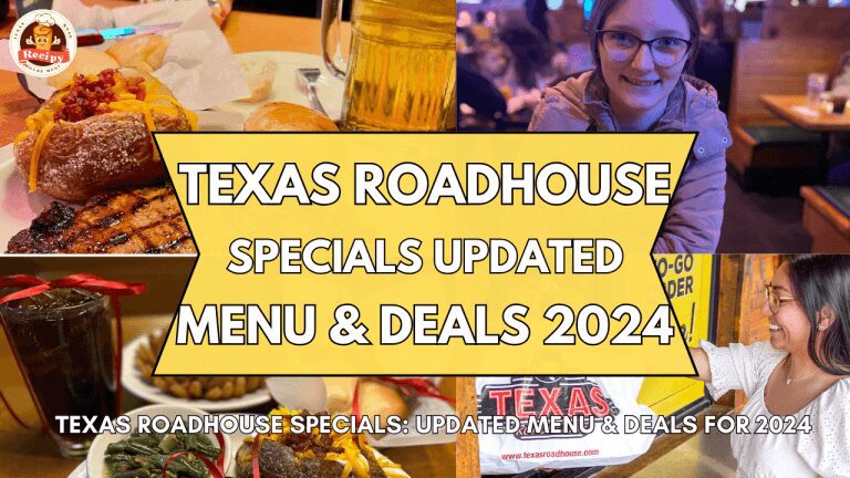 Texas Roadhouse specials, menu items, and prices