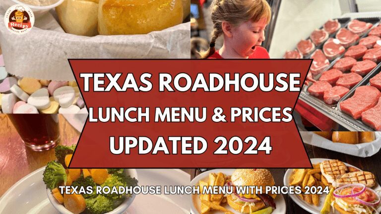 Texas Roadhouse Lunch Menu with Prices 2024