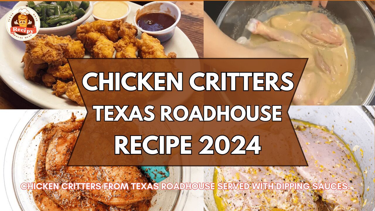 Chicken Critters from Texas Roadhouse served with dipping sauces.