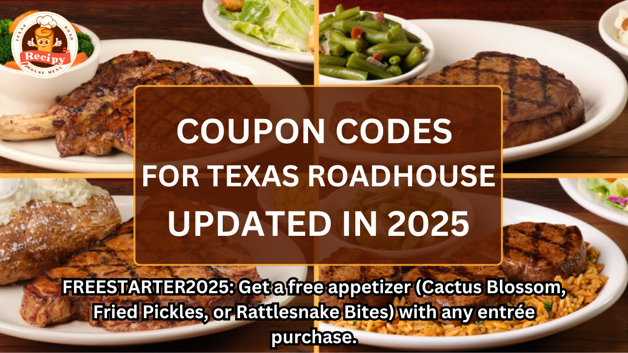 FREESTARTER2025 Get a free appetizer (Cactus Blossom, Fried Pickles, or Rattlesnake Bites) with any entrée purchase.