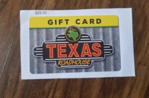 Texas Roadhouse Gift Card 2024