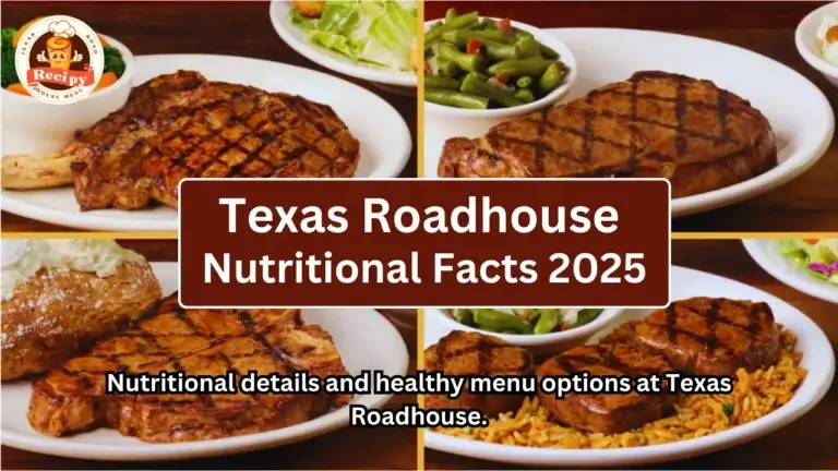 Nutritional details and healthy menu options at Texas Roadhouse.