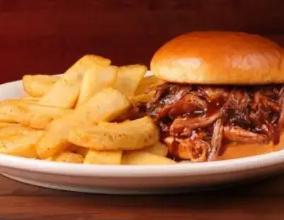 pulled pork sandwich