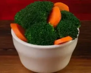 steamed vegetables