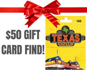 exas Roadhouse gift card offers.