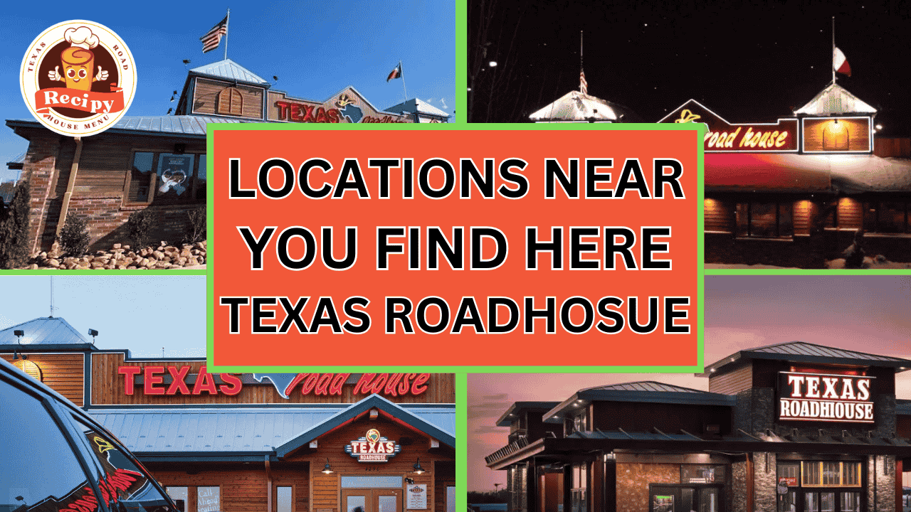 Map of Texas Roadhouse locations and dining experience highlights.