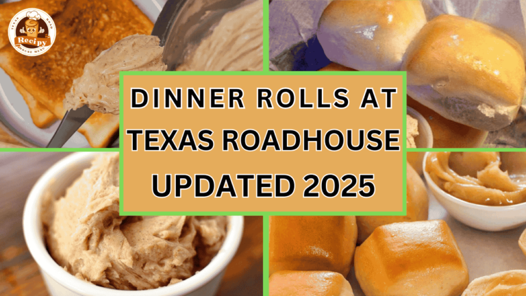 Texas Roadhouse dinner rolls served warm with sweet cinnamon butter.