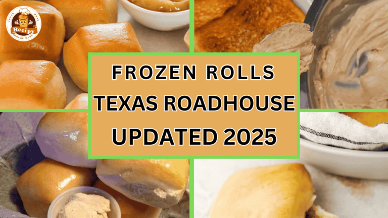 Texas Roadhouse frozen rolls 2025 with baking instructions and cinnamon butter.