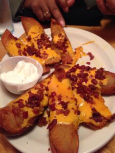 Tater skins Texas Roadhouse