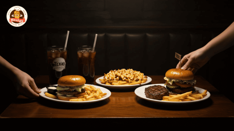 Texas Roadhouse secret off-menu dish served in a dimly lit, cozy restaurant setting