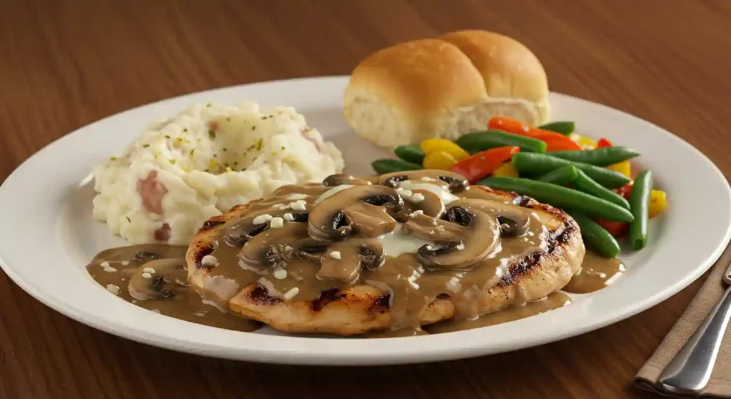 Portobello Mushroom Chicken